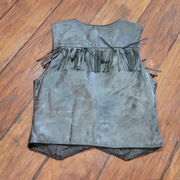 Leather Rider vest - Picture 6 of 7